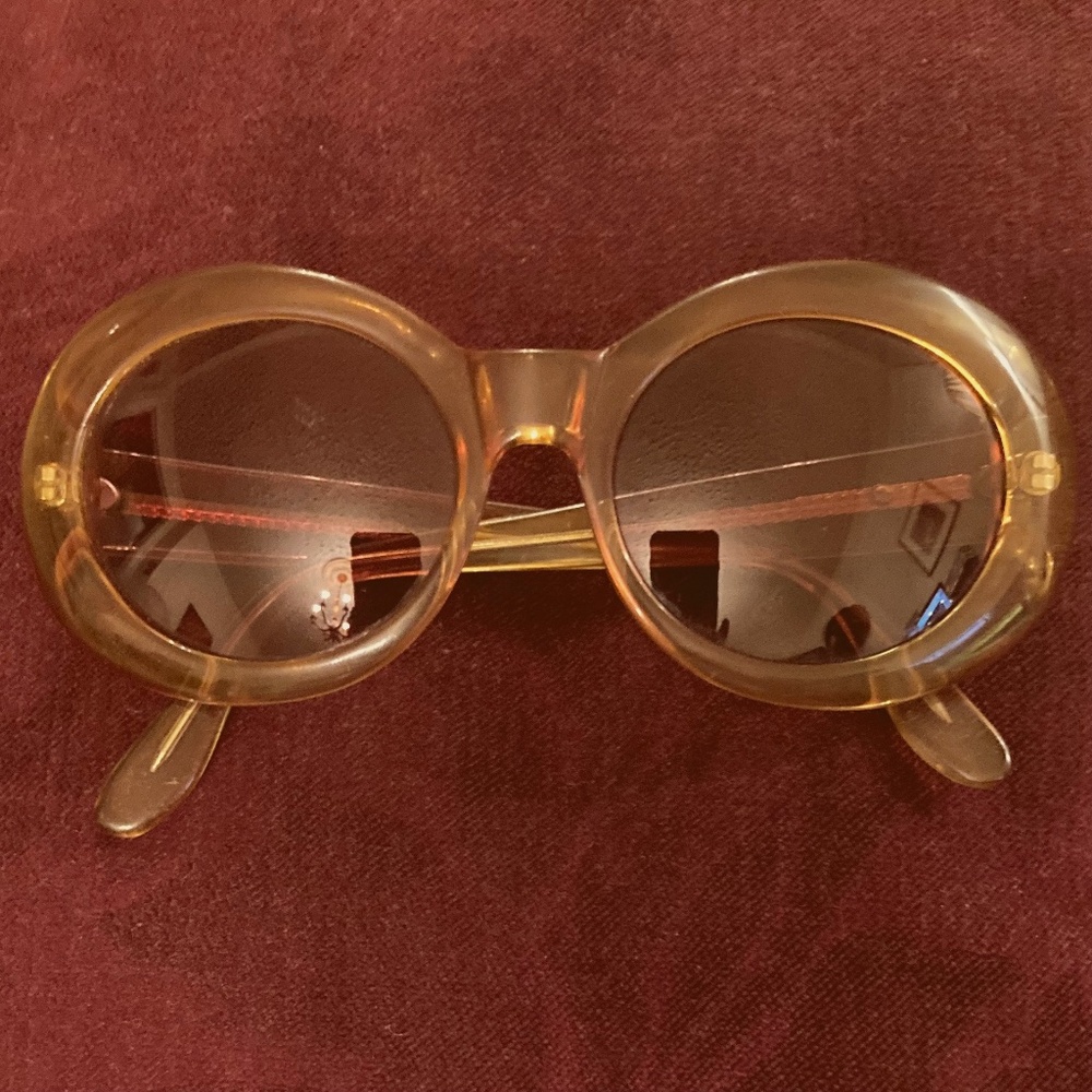 Norma Kamali Vintage Sunglasses Light Green